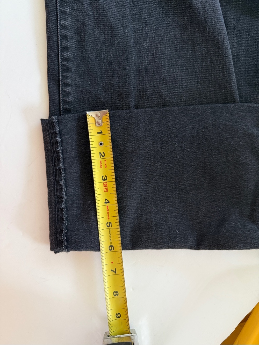 Anthropologie Pilcro black denim wide leg wide cuff jeans size 29 petite NWT - Picture 6 of 10